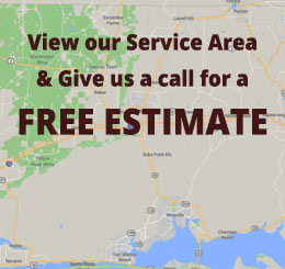 service area free estimate